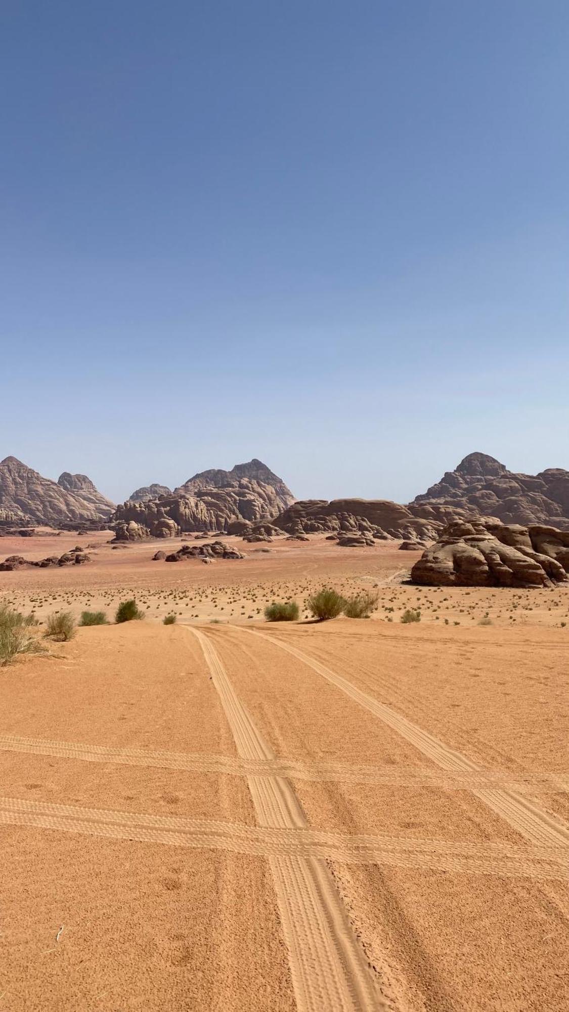 ホテル Desert Hawk ワディ ・ラム エクステリア 写真