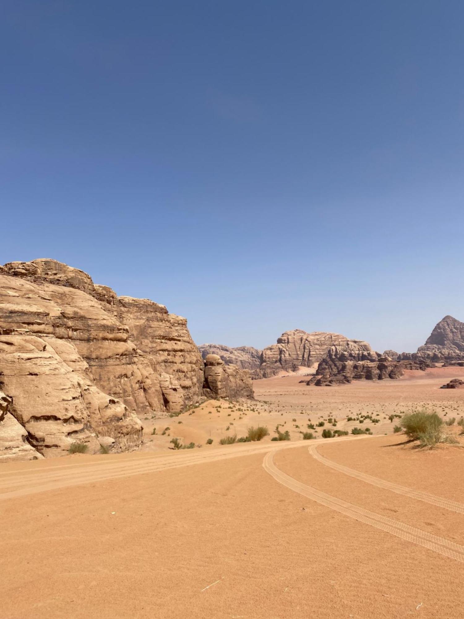 ホテル Desert Hawk ワディ ・ラム エクステリア 写真